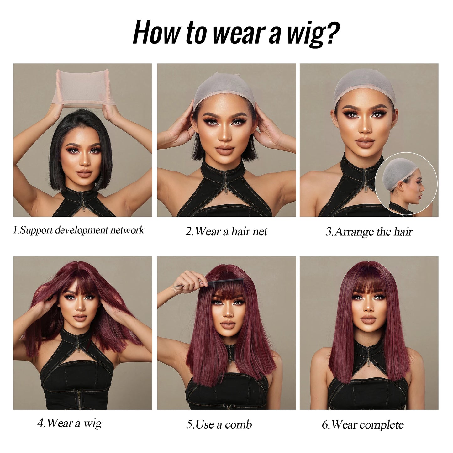 HENRY MARGU Red Synthetic Wigs Long Body Wavy Wig Natural Hairline Daily Red Hair Heat Resistant Fiber Smooth Party Cosplay Wig