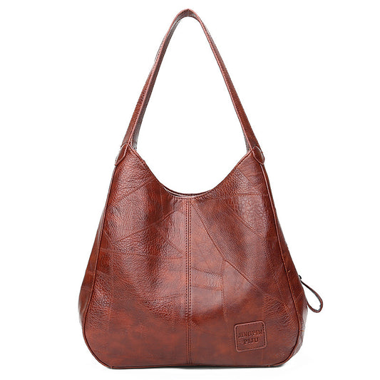 Sac à bandoulière en cuir souple