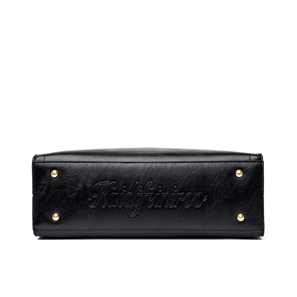 Sacs fourre-tout vintage de grande capacité, sacs à bandoulière tendance, sacs à poignée supérieure, sacs en cuir PU de haute qualité, sac à main décontracté avec motif lettre