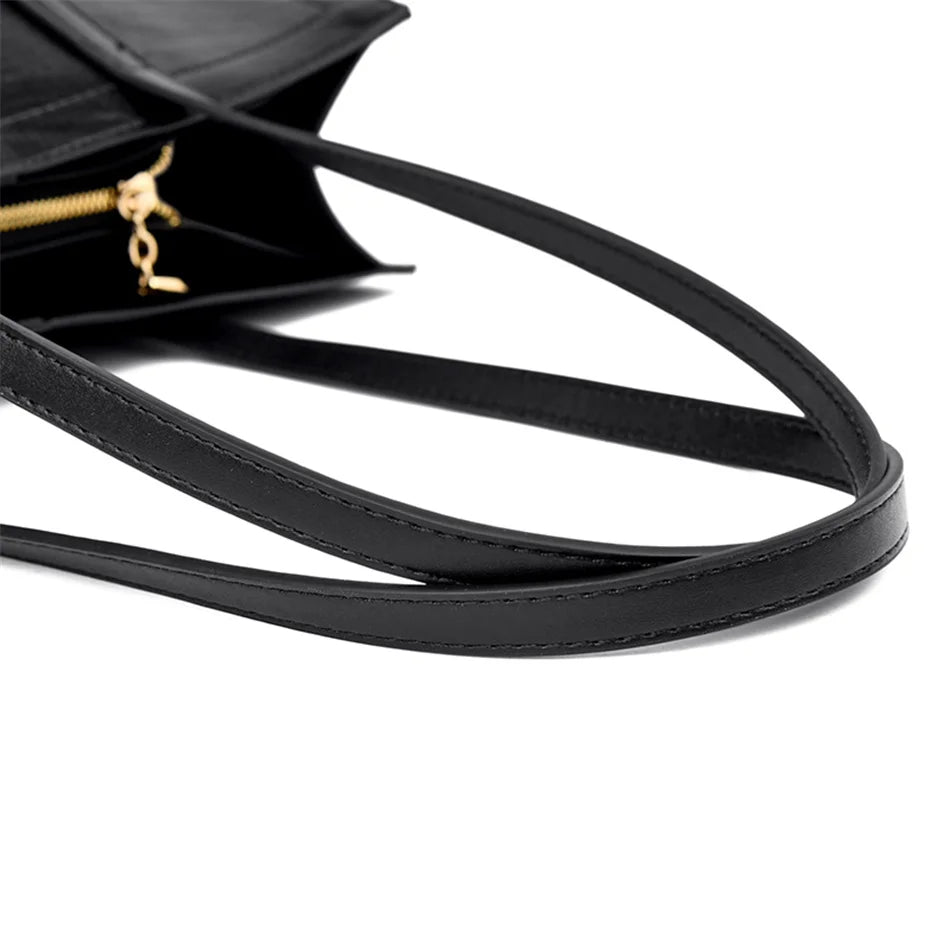 Sacs fourre-tout vintage de grande capacité, sacs à bandoulière tendance, sacs à poignée supérieure, sacs en cuir PU de haute qualité, sac à main décontracté avec motif lettre