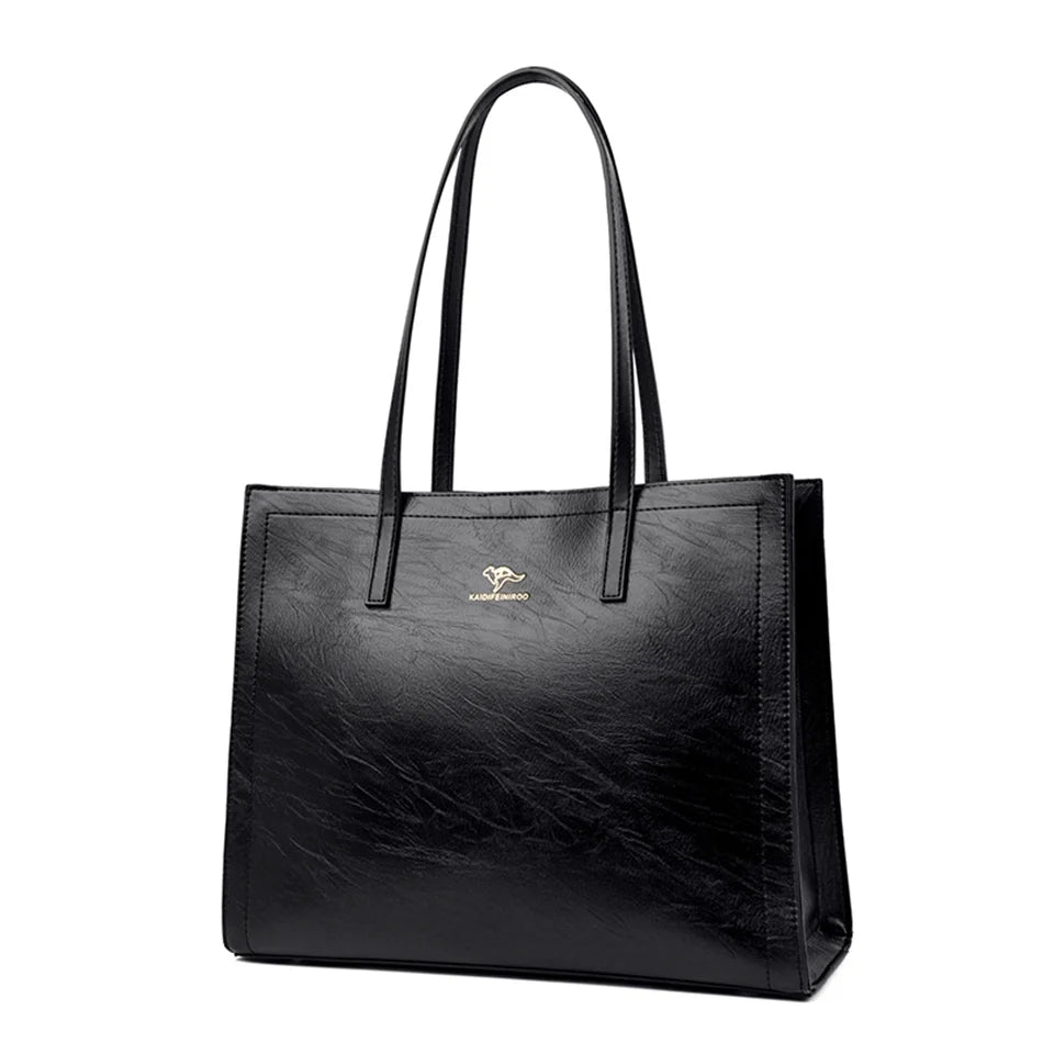 Sacs fourre-tout vintage de grande capacité, sacs à bandoulière tendance, sacs à poignée supérieure, sacs en cuir PU de haute qualité, sac à main décontracté avec motif lettre