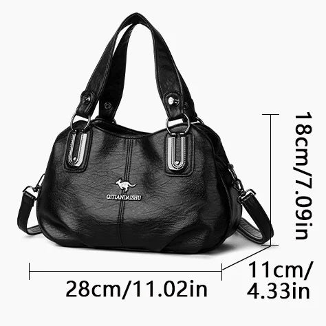 Sacs à main de luxe 3 couches grande capacité sacs à main de créateur de haute qualité en cuir souple sac à bandoulière pour femmes sac