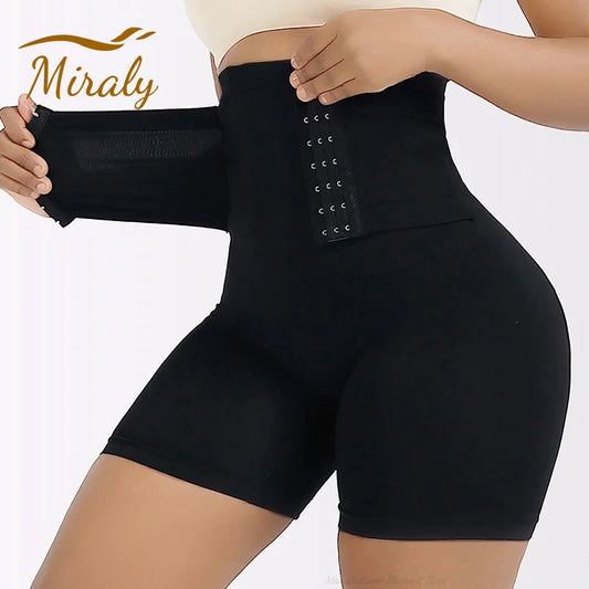 Women Shapewear Flat Belly Tummy Control Body Shaper Shorts Butt Lifter Panties High Waisted Underwear Slimming Safety Panties