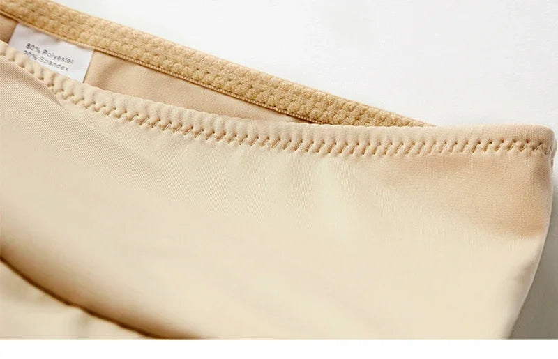 Culotte gainante courte pour femme, effet push-up, effet gainant, effet gainant, avec coussinets