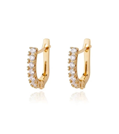 Boucles d'oreilles créoles en acier inoxydable pour femmes, tendance 2024, nouveautés de luxe, couleur or, bijoux d'oreilles, cadeau