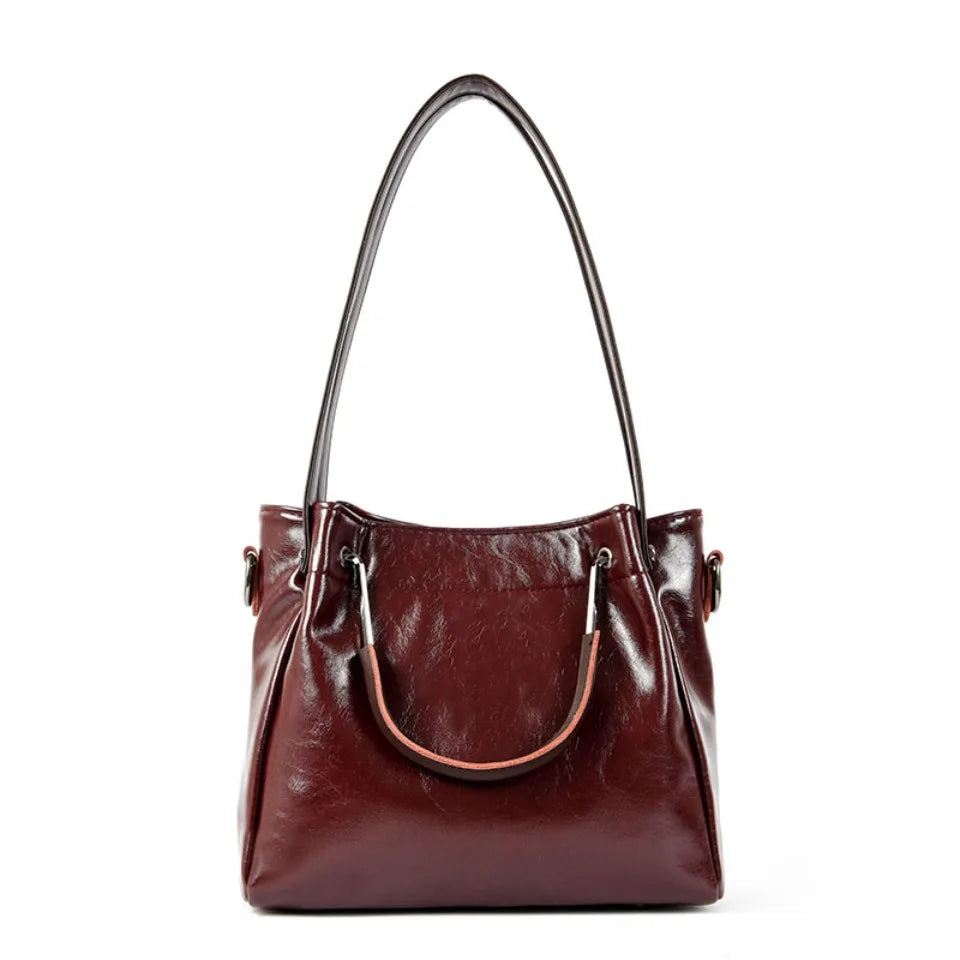 Sacs à main en cuir PU de haute qualité pour femmes, sacs à bandoulière de luxe, sacs de créateur vintage de grande capacité