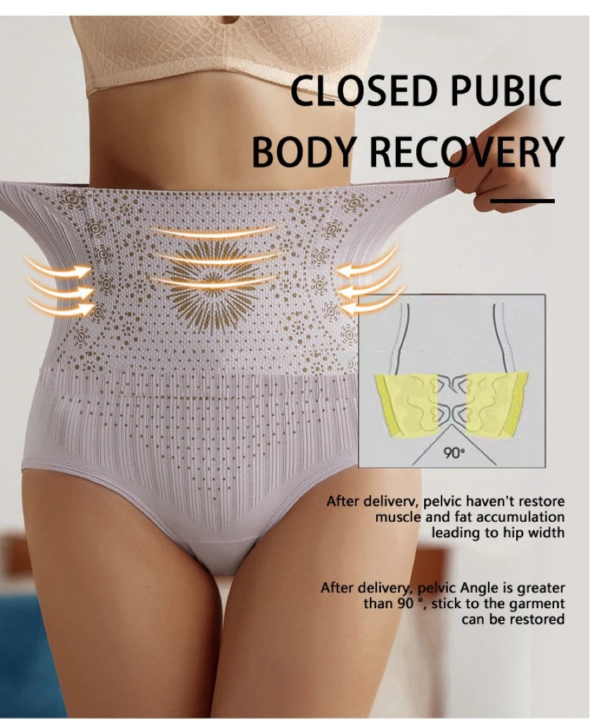 1pcs Women No Trace High Waist Shaping Brief Body Shaper Slimming Underwear Butt Lifter Control Pantie Postpartum Shapewear Pant