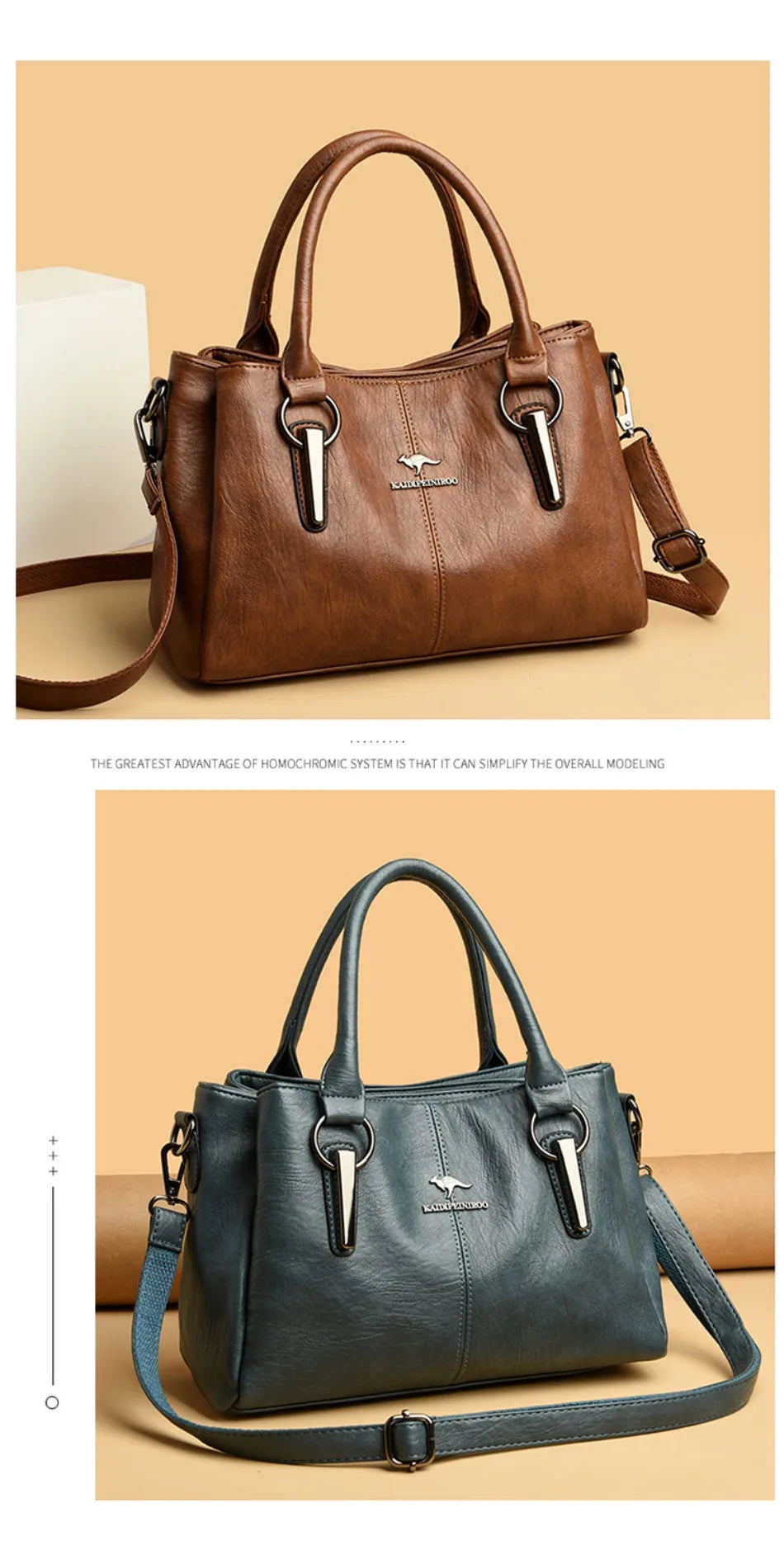 Sacs à bandoulière en cuir PU souple 3 couches pour femmes, sacs à main de luxe de haute qualité, sacs de créateurs, 2025