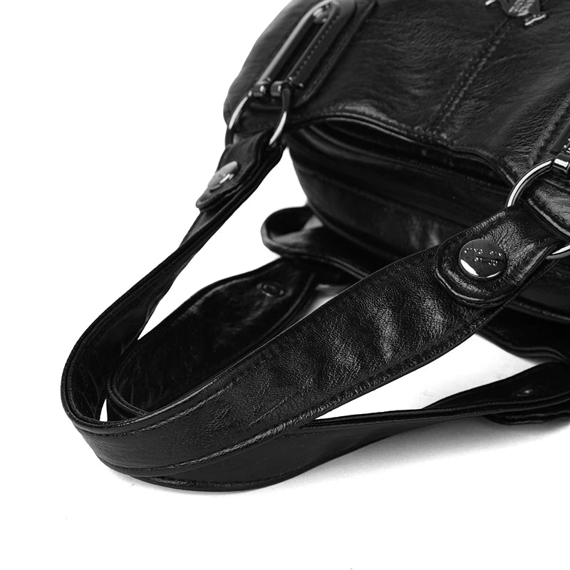 Sacs à main de luxe 3 couches grande capacité sacs à main de créateur de haute qualité en cuir souple sac à bandoulière pour femmes sac