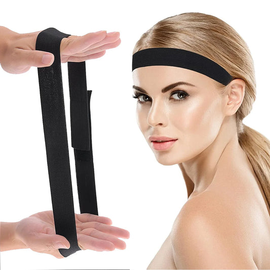 1Pc Elastic Band Wig Edges Wrap Wig Band Lace Melting Band To Lay Edges Baby Hair Edge Adjustable Wig Melt Bands
