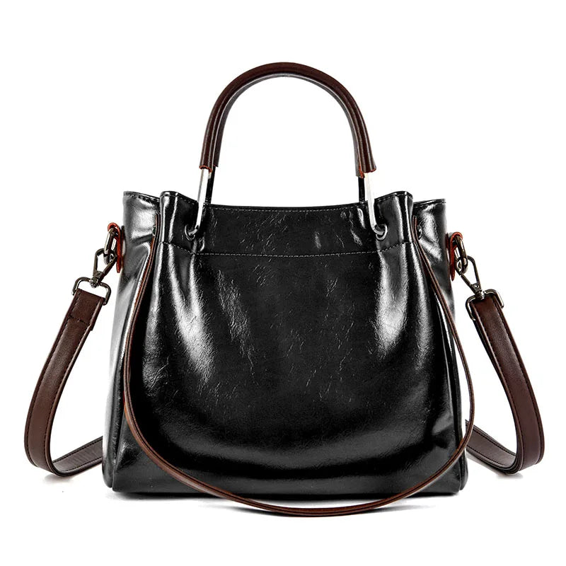 Sacs à main en cuir PU de haute qualité pour femmes, sacs à bandoulière de luxe, sacs de créateur vintage de grande capacité