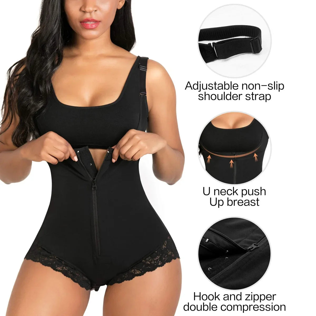 Gaine amincissante colombienne pour femme, gaine amincissante et gainante pour la taille, ventre plat, contrôle du ventre