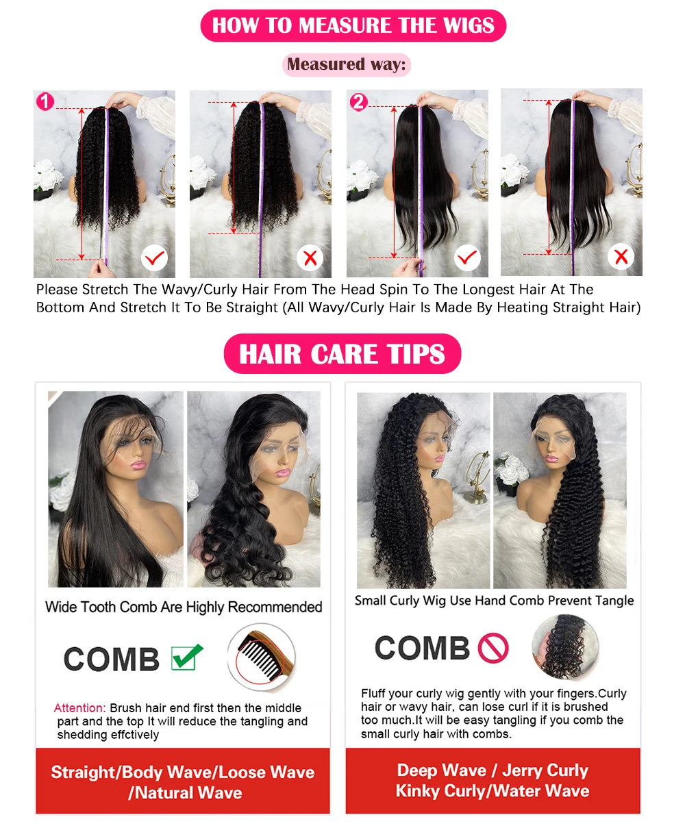 Burgundy 13x6 Hd Lace Frontal Human Hair Wig Deep Wave Curly Wigs For Women 30 Inch Water Wave Colored 99j Red Lace Front Wig