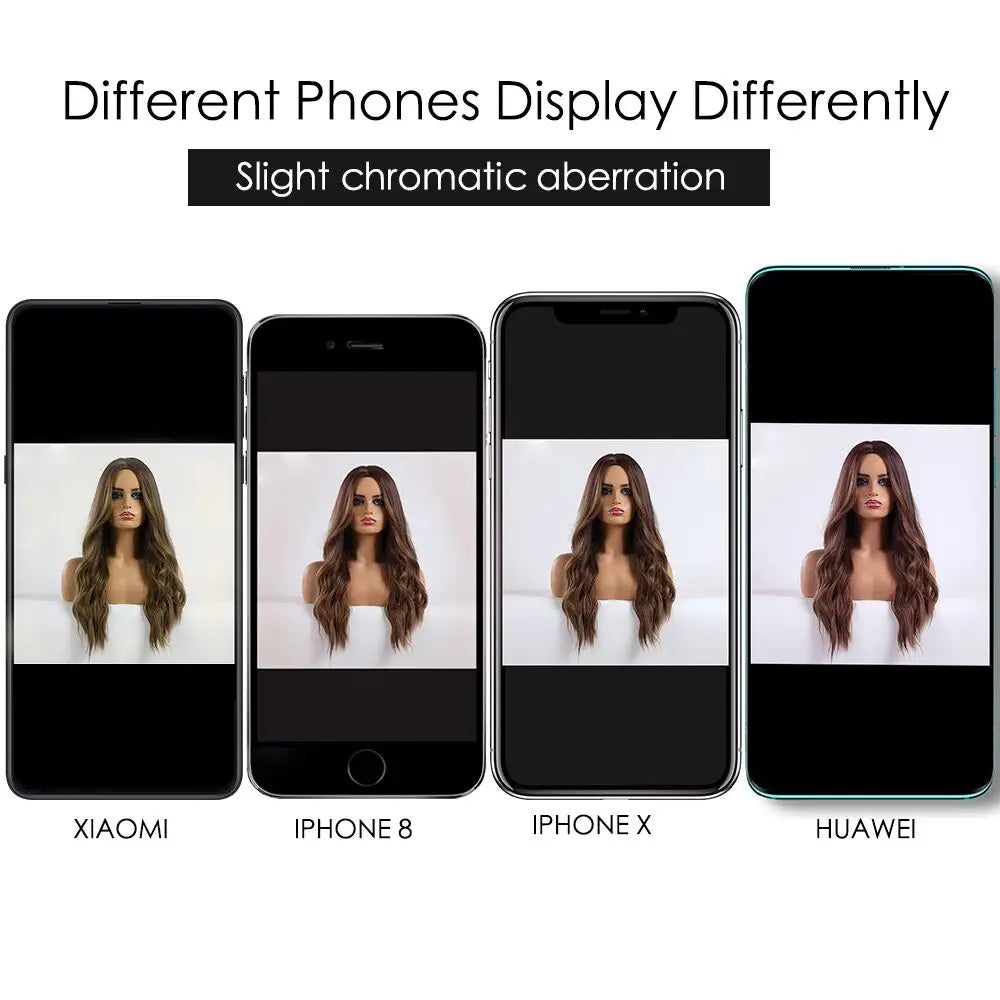 Lace Front Synthetic Wigs Yaki Wavy Auburn Reddish Brown Lace Front Wigs for Balck Women Daily Party Heat Resistant 13x4x1 Lace
