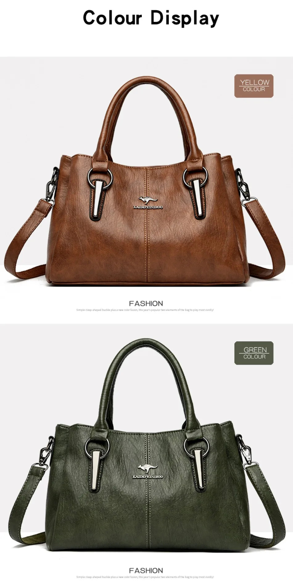 Sacs à bandoulière en cuir PU souple 3 couches pour femmes, sacs à main de luxe de haute qualité, sacs de créateurs, 2025