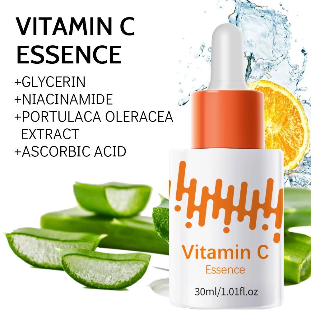 Essence faciale aux fruits d'orange, soin du visage, hydratant, raffermissant, hydratant, essence faciale, beauté, produits de soin du visage