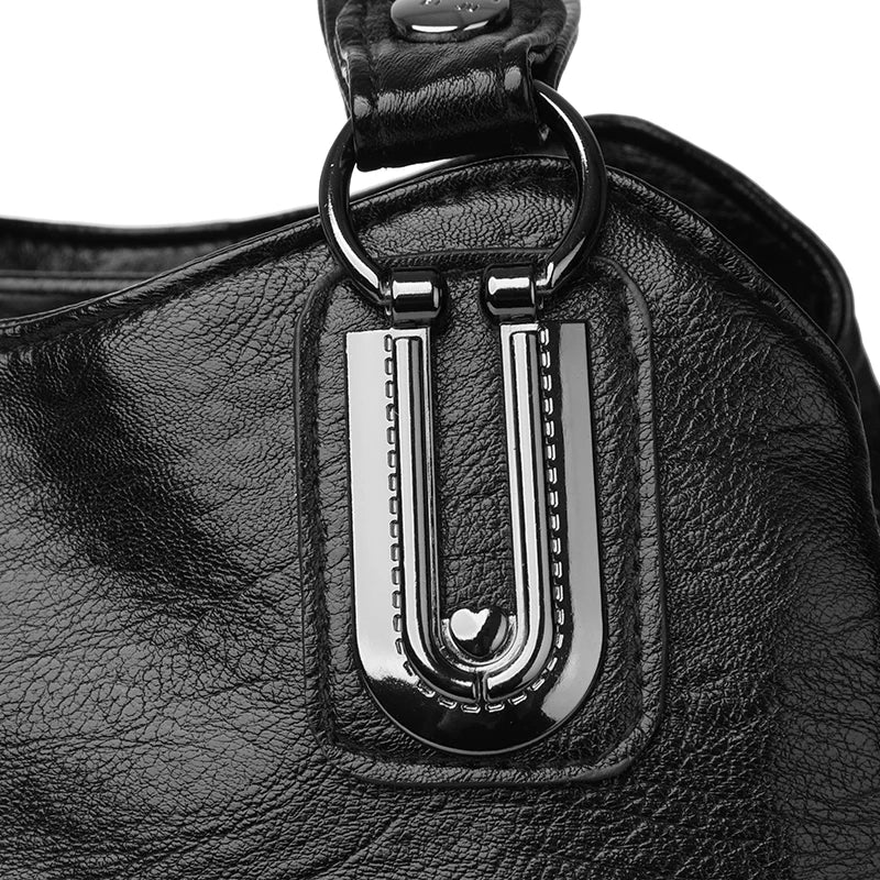 Sacs à main de luxe 3 couches grande capacité sacs à main de créateur de haute qualité en cuir souple sac à bandoulière pour femmes sac