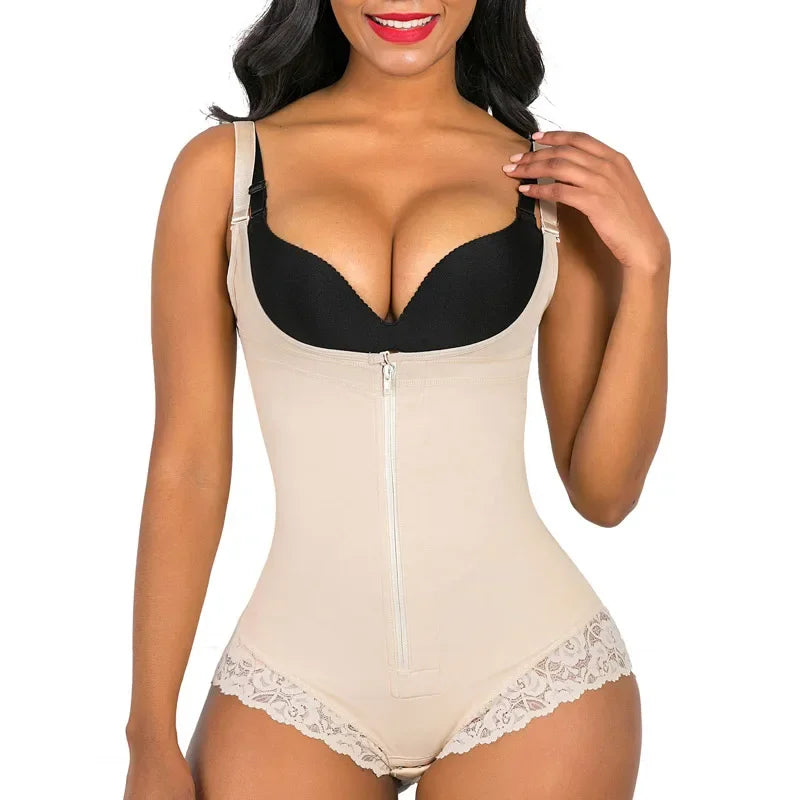 Gaine amincissante colombienne pour femme, gaine amincissante et gainante pour la taille, ventre plat, contrôle du ventre