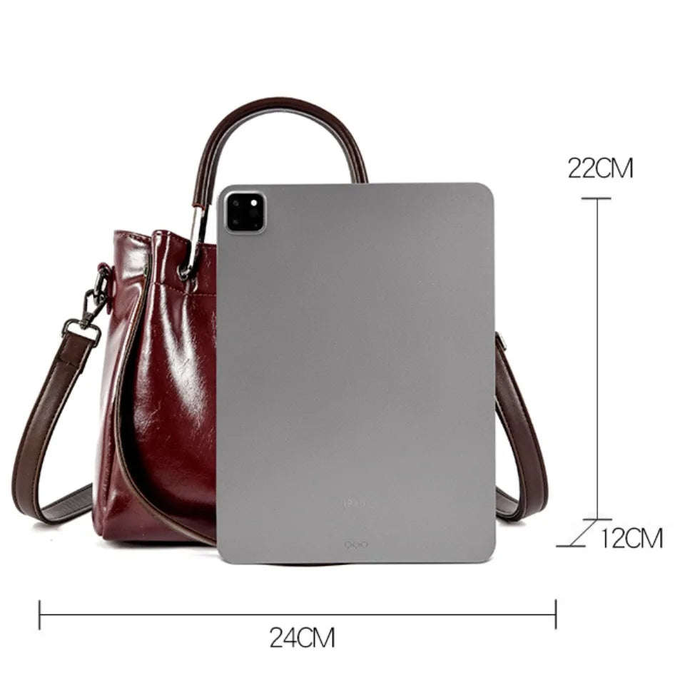 Sacs à main en cuir PU de haute qualité pour femmes, sacs à bandoulière de luxe, sacs de créateur vintage de grande capacité